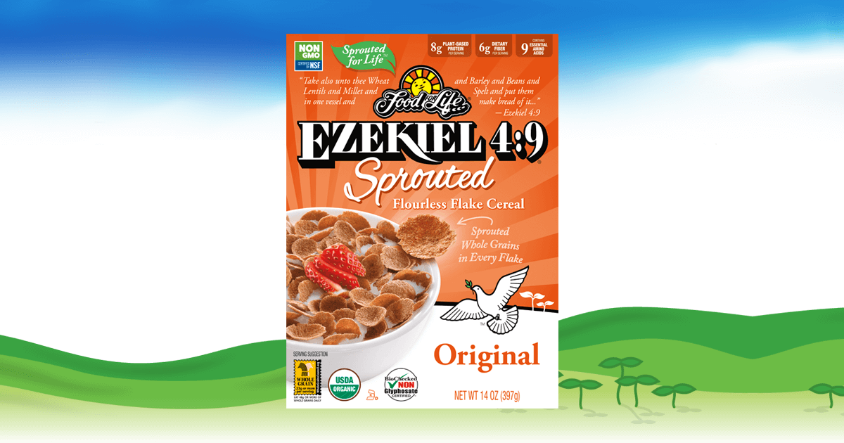 Ezekiel 49 Original Flake Cereal Food For Life Healthy Cereal